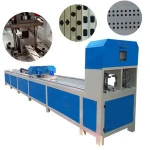 CNC pneumatic hole punching press machine tube under 100mm diameter