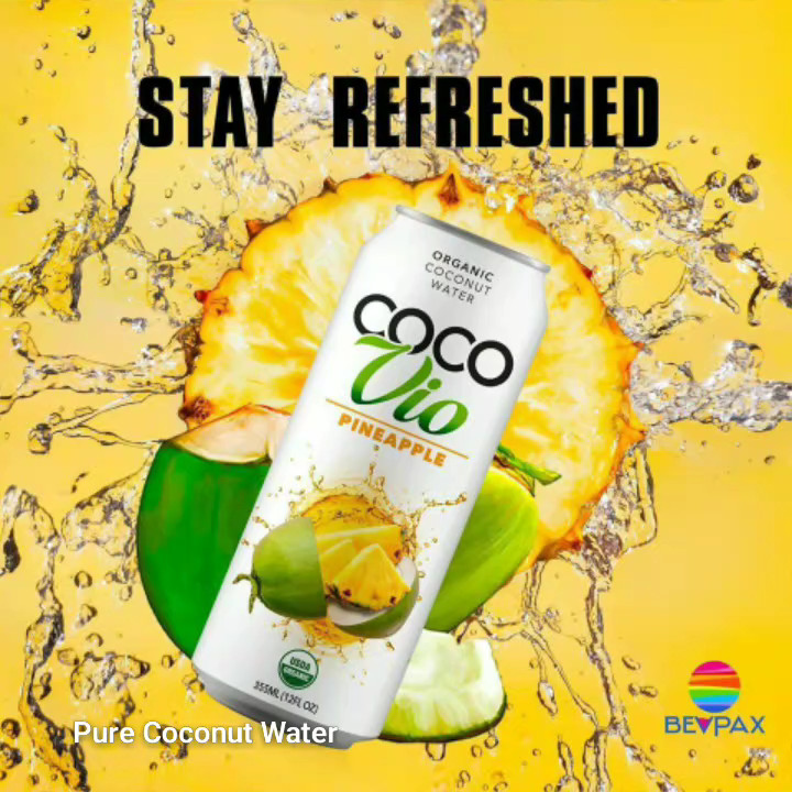 Buy Natural Coconut Water Juice In Fruit Flavours, 1l Passion Fruit