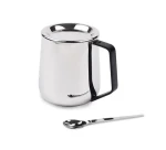 Coffee Mug With Lid Insulated Stainless Steel For Tea Milk Mug Inner Stylist Double Wall Cup For Home Office Restaurant Use