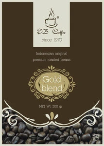 Coffee Sumatra, Sulawesi, Java, Sidikalang, house &amp; Premium Blend