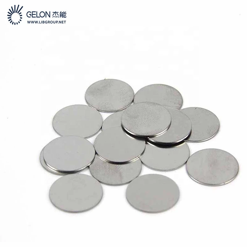 coin cells materials button cells case lithium chip for coin battery button battery with high quality