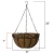 Import Coir hanging basket for garden from China