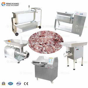 Commercial Electric Stainless Steel Meat Grinding Mincer Mixer Machine Meat Processing Machine