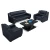 Import Commercial Furniture General Use and Synthetic Leather Material office sofa sets from China