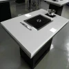 Commercial Hot Pot Dining Table With Hot Plate For Restaurant