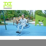 Commercial Swing Set Doll Cradle Hanging Suspension Swings High Quality Bondage Inside Ir Jaw Crusher Joki Jumper Kid Ride
