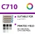 Import Compatible Color Printer Toner Cartridge for OKI C710N C710DN C710DTN C711 710 toner from China