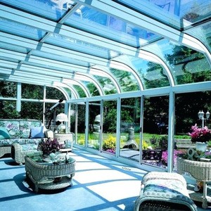 Competitive Price Customized Economic Outdoor Glass Room Four Seasons Sunroom Extension Cost