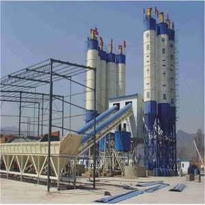 Concrete Batch Plant  Concrete Batching Mixing Plant in Burma HZS60 Manufacturers Machinery