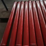 concrete pump straight pipe, seamless steel concrete pump pipe
