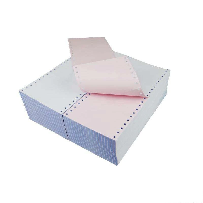 Convenient Carbonless Copy Paper NCR Dental Two-side Carbon Paper continuous printing paper