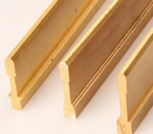 copper profiles fashion metal building brass bar