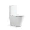CORONIS Best Selling Ceramic Bathroom Sanitary Wares Two Piece Toilet Wash room Dual Flush Glossy White WC Bowls
