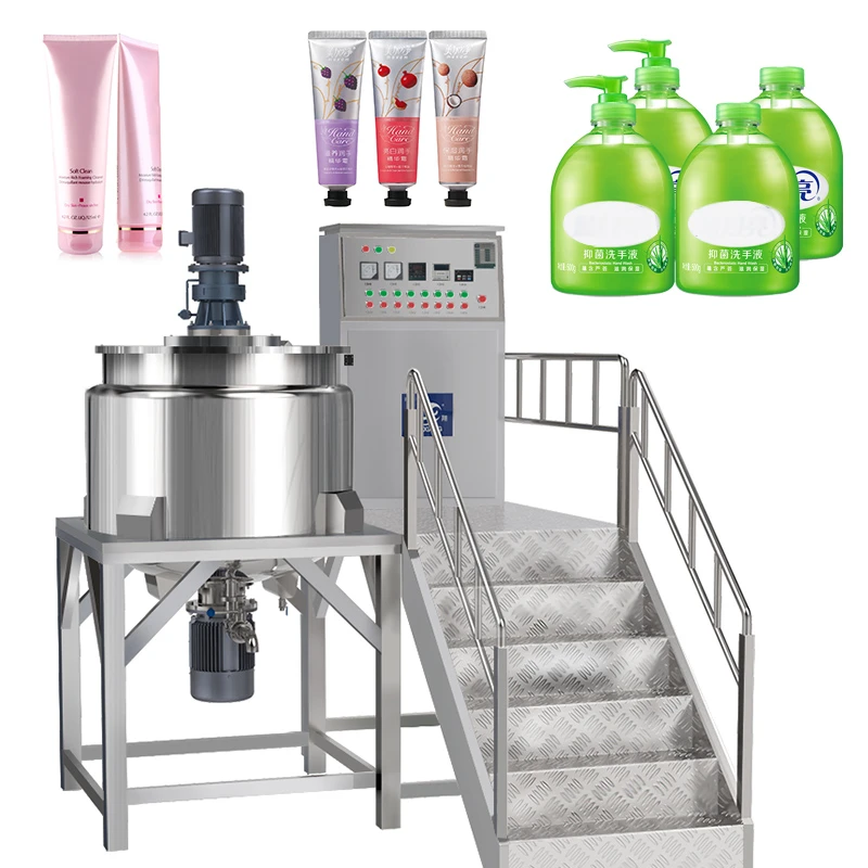cosmetics manufacturing equipment dishwashing liquid soap making machine