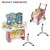 Import Counter Shopping Cart Kids Kitchen Toys Pretend Play Mini Home Supermarket Toys Set from China