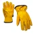 Import Cowhide Leather Gloves for Men Driving Construction Truck Automotive Work from Canada