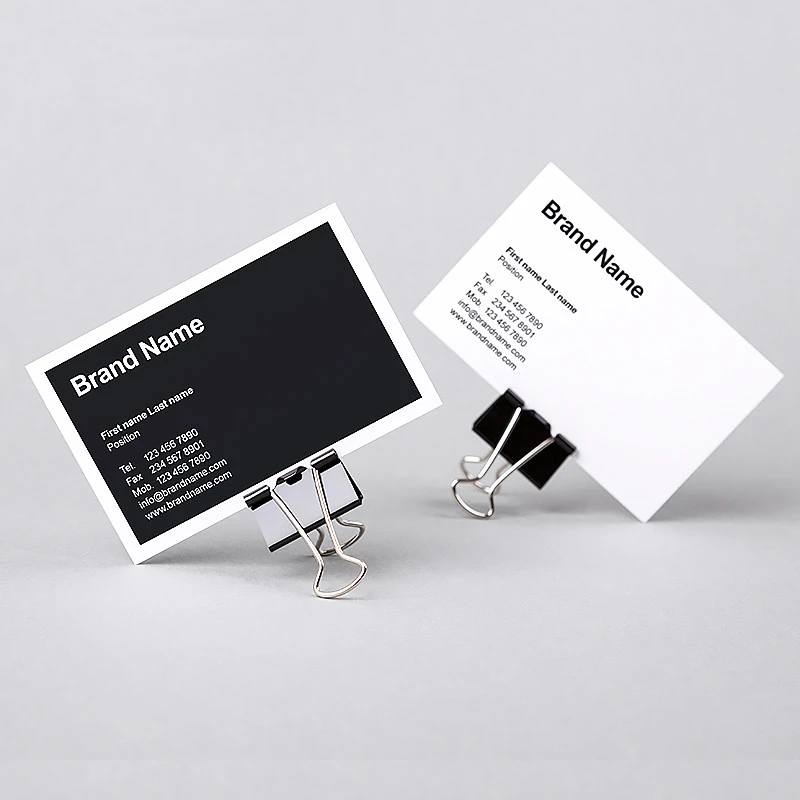 Create Design Custom Square Business Card Paper Double Sided Business Card