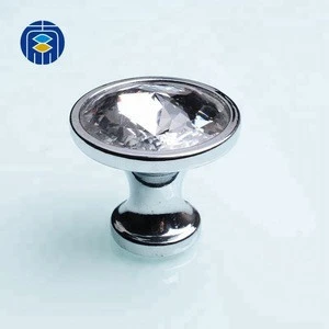 Crystal Glass Cabinet Pull Knobs For Furniture Hardware KN-004