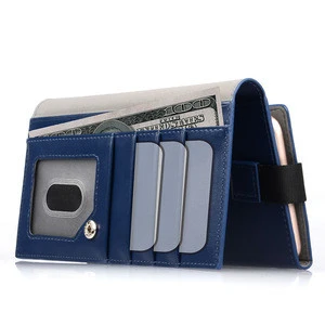 C&T Credit Card Holder Leather Wallet Pull Tab Pouch Flip Case Cover For IPHONE 6 6S