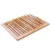 Import curved tub teak wood non slip hotel shower bamboo bath mat set from China