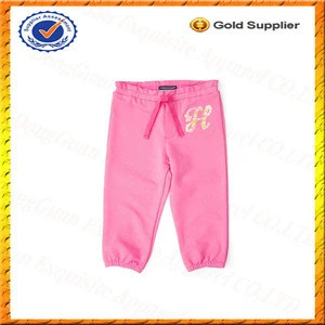 Custom 100% Cotton Baby Girl Kids Harem Pants/Kids Girl Sweatpants/Children Harem Pants for Kids Design
