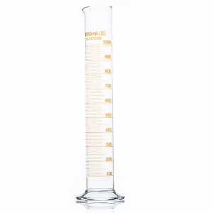 custom 5ml 10ml 25ml 50ml 100ml 250ml 500ml 1000ml glass cylinder Measuring Graduated Cylinder cylinder glass tall