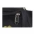 Import Custom black Linen fanny bag waist with embroidery waist bag for men from China