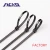 Custom Colored Black Self Twist Locking Wrap Wire Plastic Nylon 66 Cable Tie