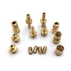 Custom common stainless steel  MS copper brass CNC turning cutting drilling accessories machining metal glock parts