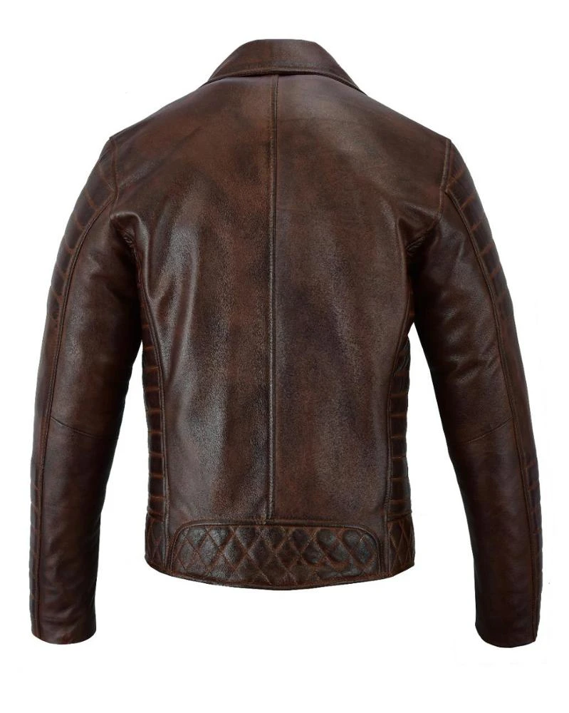Custom design hot sell autumn leather jacket