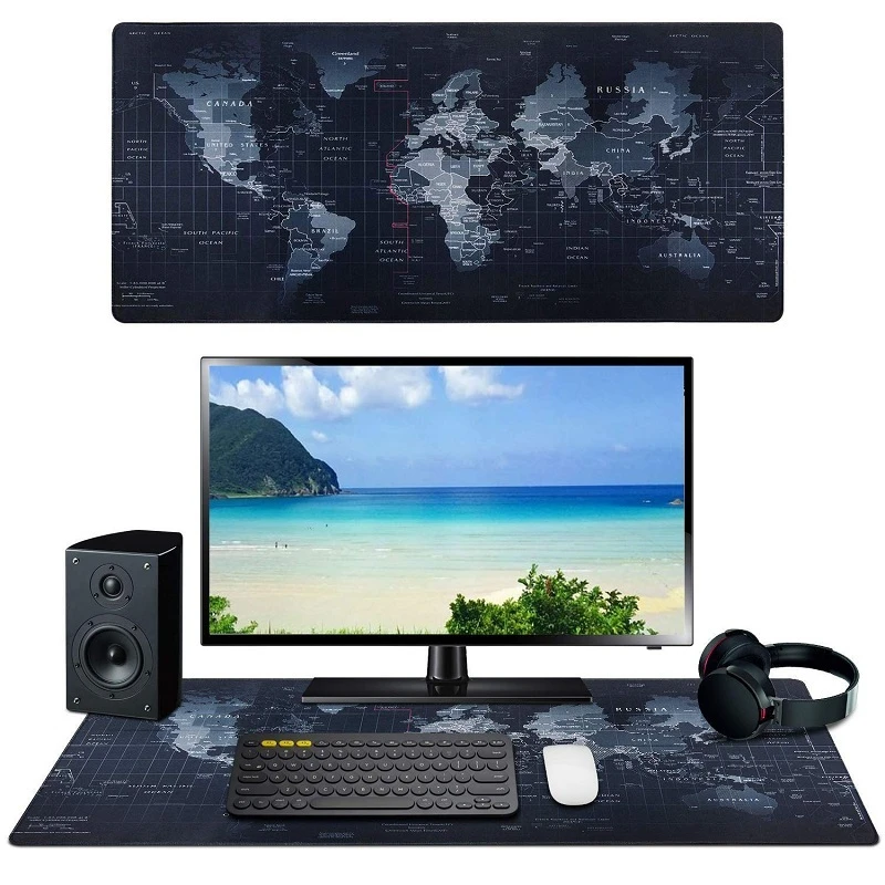 Custom design promotional waterproof carpet blank sublimation rubber  roll material extend large gaming mouse pad