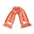 Custom design Unique Design women knitted promotional durable Jacquard soccer football fans scarf with embroidered sublimation
