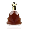 custom designolive brandy glass bottle with lid tequila rum use 750ml black paint wholesale g
