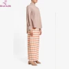 Custom Ethnic Clothing China Manufacture Supply Fashion Style Malaysia Baju Kurung Plus Size Baju Melayu Jubah Kebaya For Women
