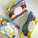 Custom EVA wet towel bag cute baby wet wipe bag