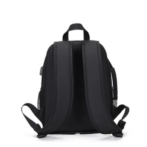 Custom Expandable Professional Simple Style Shockproof Dslr Camera Backpack Bag with USB Charging Port