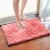 Import Custom floor mat microfiber chenille jacquard mat shaggy solid color from China