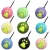 Import Custom Interactive & Movement 5cm Tennis Ball Sleeve Pet Toy Durable Chewing Toy with Ball Holder Strap for Dog Training from China