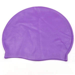 Custom logo cheap silicone adult/kids waterproof swim hat