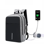 Custom logo fashion waterproof bulk business bag smart anti-theft laptop backpack with usb charger and lock