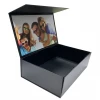 Custom Luxury Black Cardboard Magnetic Gift Box