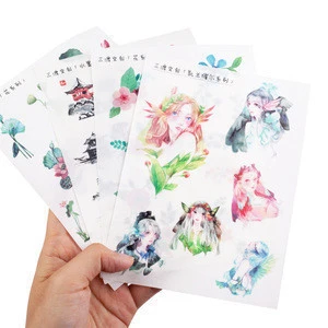 Custom make washi paper stickers for christmas gift,,DIY, Scrapbooking, Photo Album Decorations