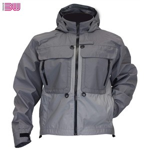 Custom Mens Best Waterproof Winter Warm Fishing Jacket Clothing Sale