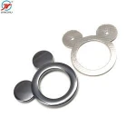 Custom Metal Garment Eyelet Tape For Clothes Round Eyelets 30Mm Handbag Eyelet