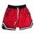custom personal  logo  mesh polyester dty it basketball shorts with with two zipper pockets