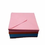Custom printed envelopes for greeting card set