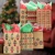 Import Custom Printed Gift Bag Christmas Kraft Paper Bags Green Red Paper Gift Bags With Handles To Hold Giveaway Presents from China