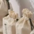 Import custom printed logo bamboo cotton muslin bag fabric dog food packaging bag from China