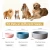 Import Custom printed rounded cat bowl personalised elevated dog food bowl sustainable ceramic pet bowl with stand from China