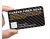 Import Custom 100% Real Carbon Fiber Business Card Name Card With Logo Silk Screening from China